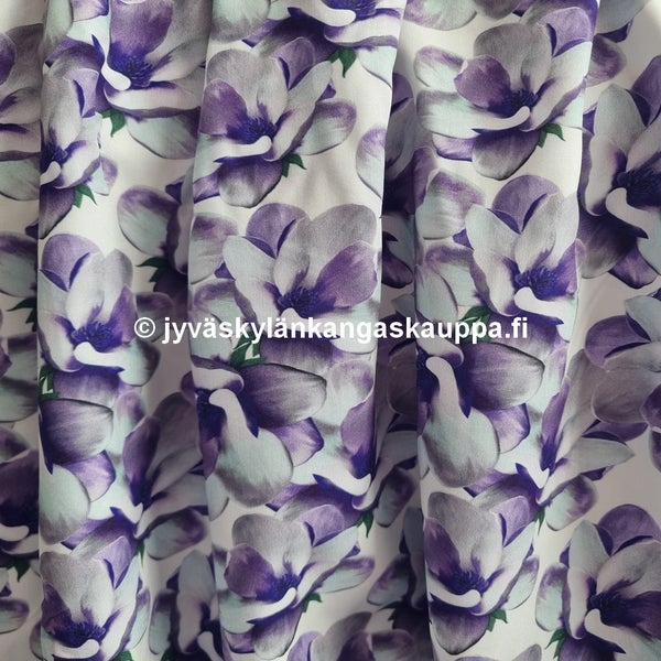 Viskoosikangas Hilkka Violetti