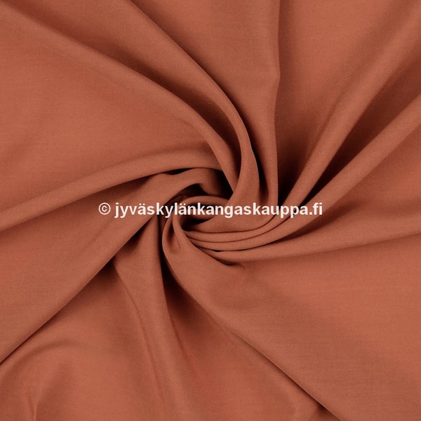 1-v&auml;rinen Viskoosikangas Vaalea Kupari