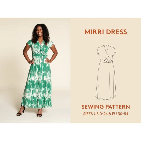Wardrobe by Me kaava MIRRI Dress sizes 0-24 (EU 30-54)