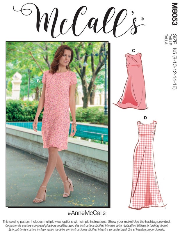McCALL&acute;s kaava M8053 Tent Dress