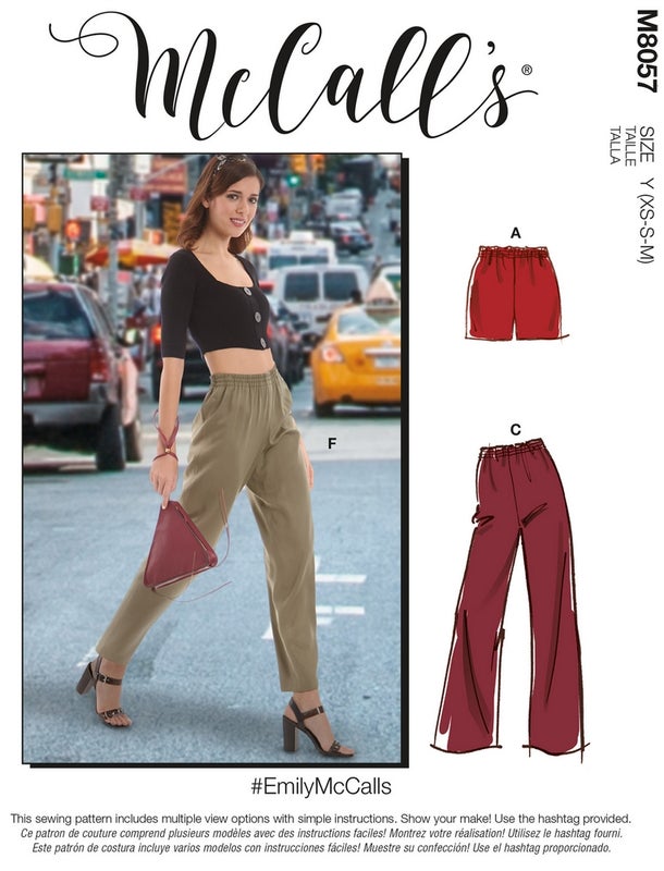 McCALL&acute;s kaava M8057 Sorts and Pants