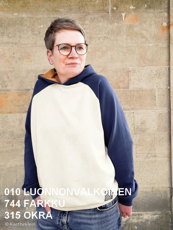 010 LUONNONVALKOINEN, 744 FARKKU sek&auml; 315 OKRA: Joustocollege, Harjattu Joustocollege (Talvitrikoo), Perus resori