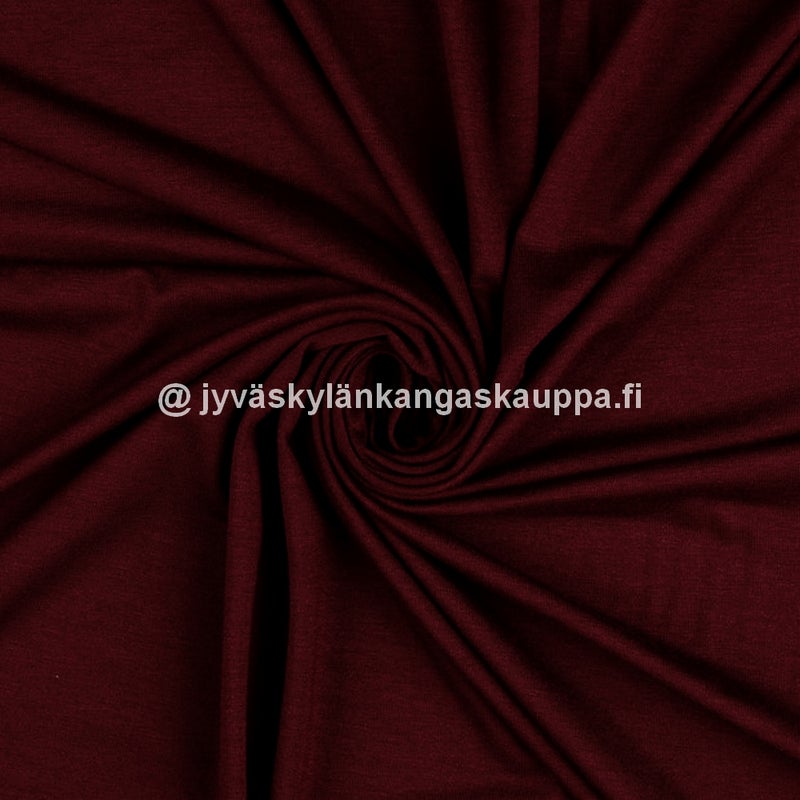 1-v&auml;rinen viskoositrikoo 5020 burgundy