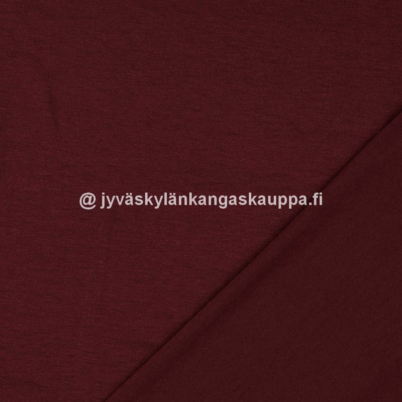 1-v&auml;rinen viskoositrikoo 5020 burgundy