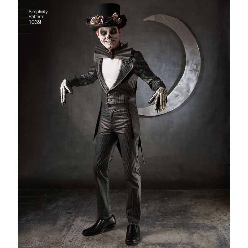Simplicity kaava 1039 Mens Cosplay Costumes