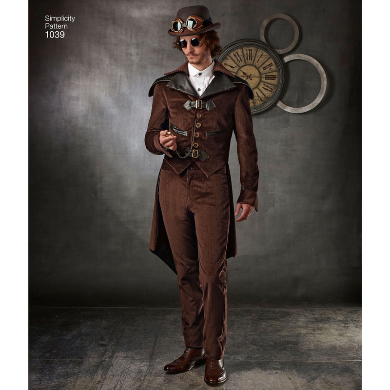 Simplicity kaava 1039 Mens Cosplay Costumes