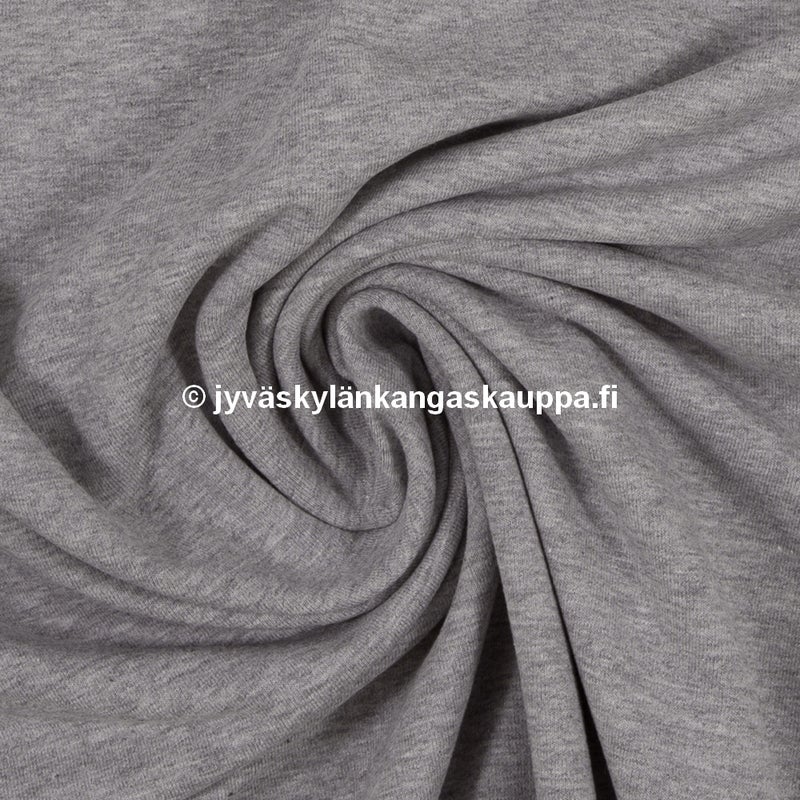 Harjattu joustocollege 1183 Meleerattu Harmaa