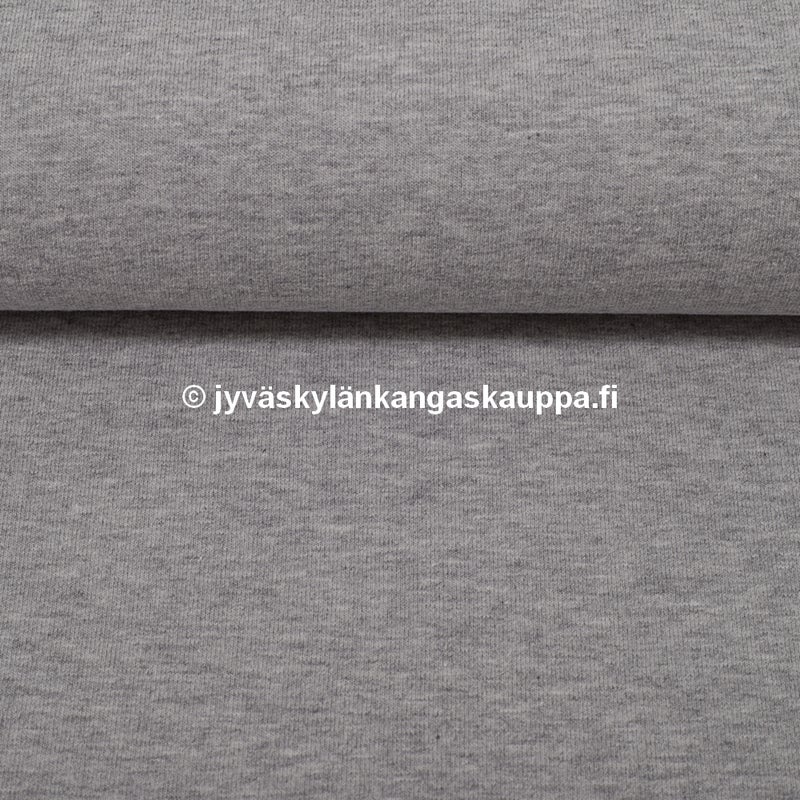 Harjattu joustocollege 1183 Meleerattu Harmaa