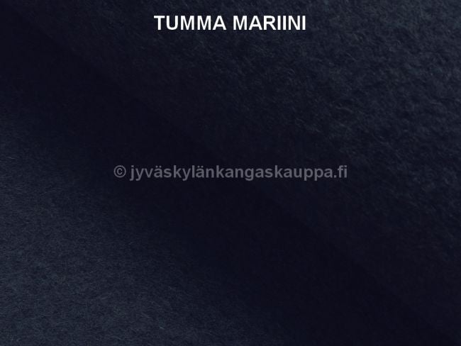 Villakangas: Joustava villafleece 8100 musta (2,4m valmispala)