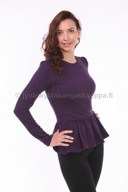 Fancy Mom imetyspaita Peplum Top pitk&auml;hiha