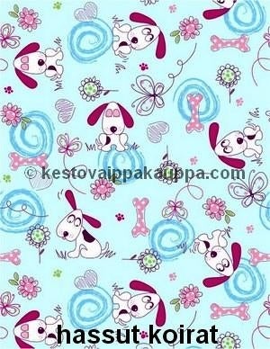 Flanelli Hassut koirat