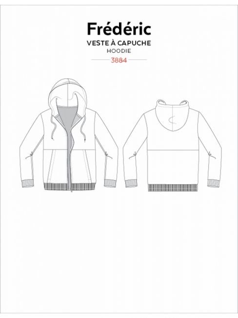 Jalie kaava 3884 Frederic: Hupparit