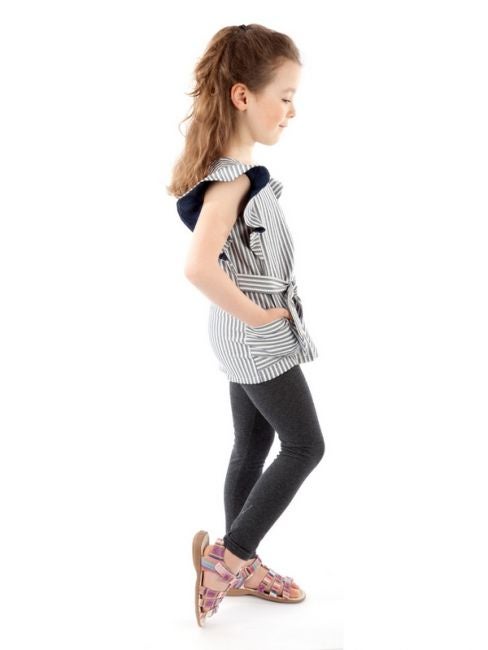 Jalie kaava 3888 Adele: frillahihainen pusero