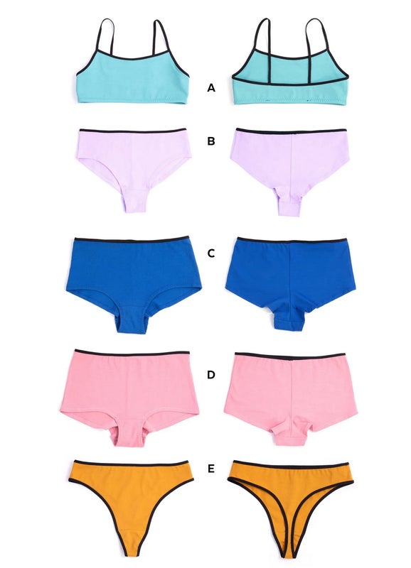 Jalie kaava 4452 BARBARA Underwear set