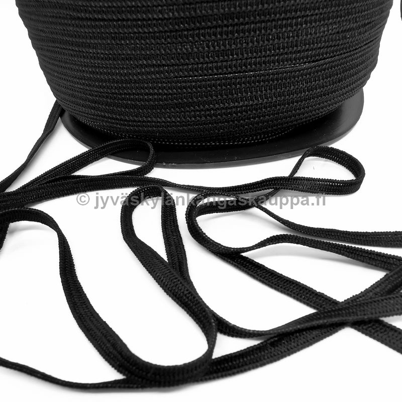Kuminauha 5,5mm MUSTA