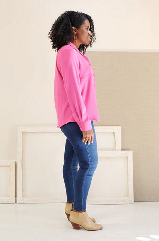 LIESL + CO kaava CAMP SHIRT AND DRESS sizes 0-20 (EU 30-44/48)