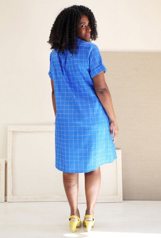 LIESL + CO kaava CAMP SHIRT AND DRESS sizes 0-20 (EU 30-44/48)