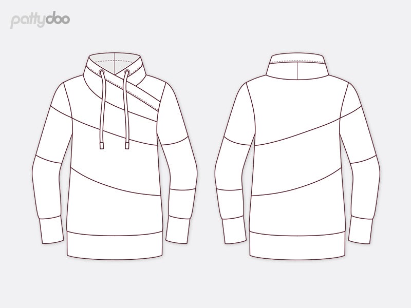 PATTYDOO kaava Faye collegepusero