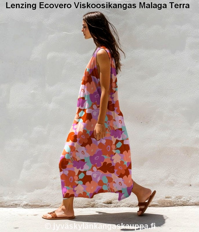 Lenzing Ecovero Viskoosikangas Malaga Terra