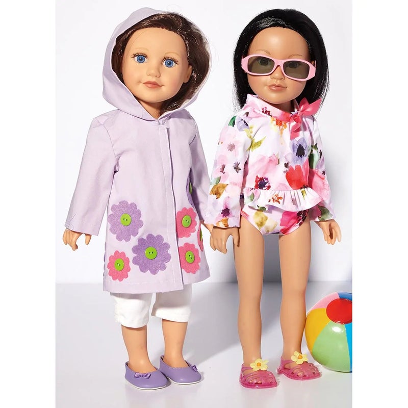 McCALL&acute;s kaava M8309 Doll Clothes