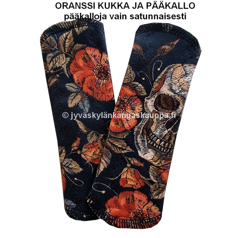 KVK PHS-pikkuhousunsuoja MINI ORANSSI KUKKA JA P&Auml;&Auml;KALLO