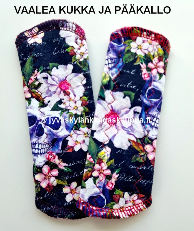 KVK PHS-pikkuhousunsuoja MINI VAALEA KUKKA JA P&Auml;&Auml;KALLO (musta taustav&auml;ri)