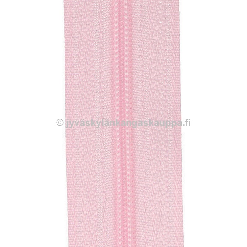 Metrivetoketju 3mm spiraali 4/133 vaaleanpunainen