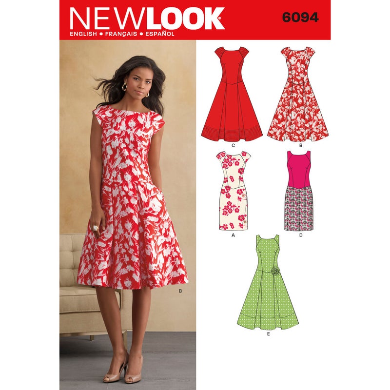 New Look kaava 6094 Dresses