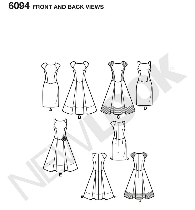 New Look kaava 6094 Dresses