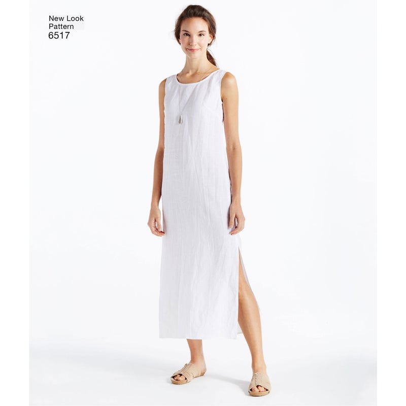 New Look kaava 6517 Dress, Tunic, Top, Pants, and Scarf