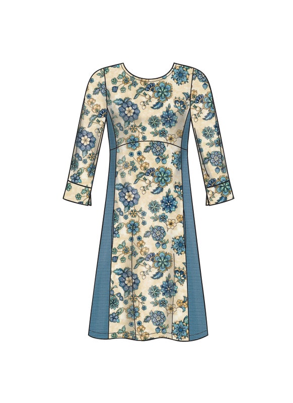 New Look kaava 6632 Misses Knit Empire Dresses
