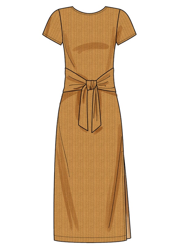 New Look kaava 6650 Misses Knit Dress with Sleeve and Length Variations