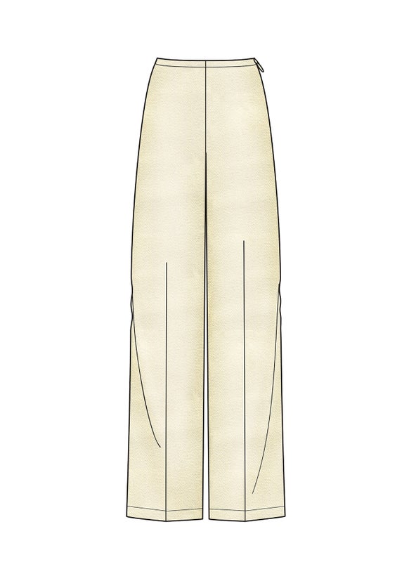 New Look kaava 6662 Misses Drape Top and Wide Leg Pants