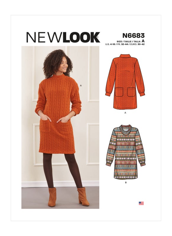 New Look kaava 6683 Misses Dresses