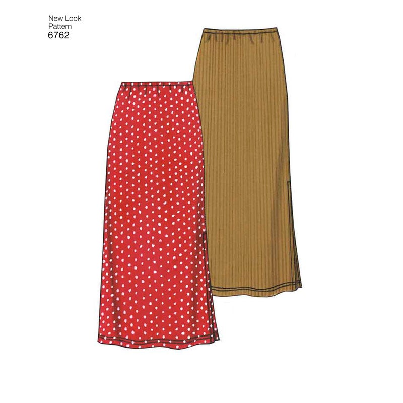 New Look kaava 6762 Misses Knit Trousers, Skirt and Top
