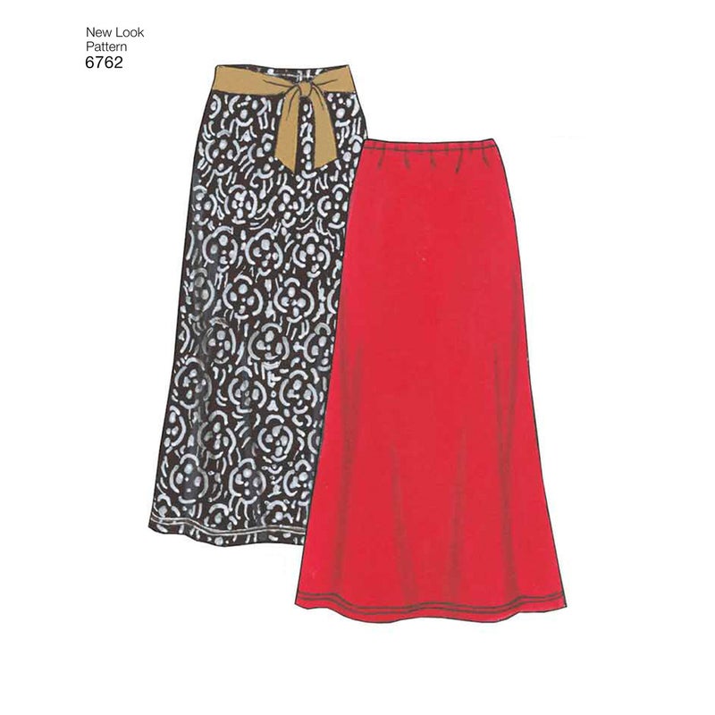 New Look kaava 6762 Misses Knit Trousers, Skirt and Top