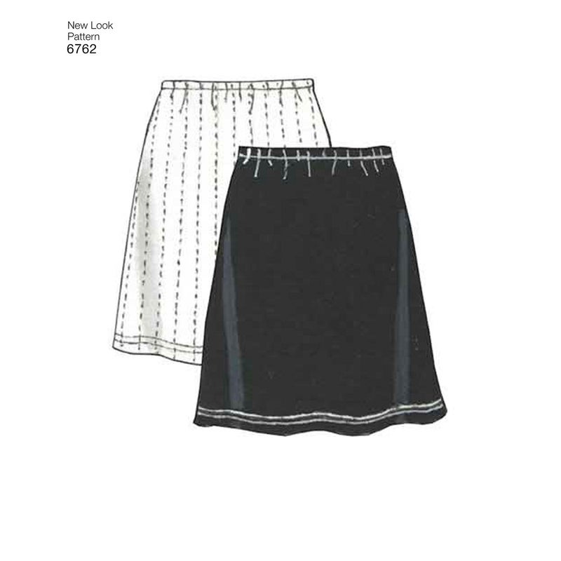 New Look kaava 6762 Misses Knit Trousers, Skirt and Top