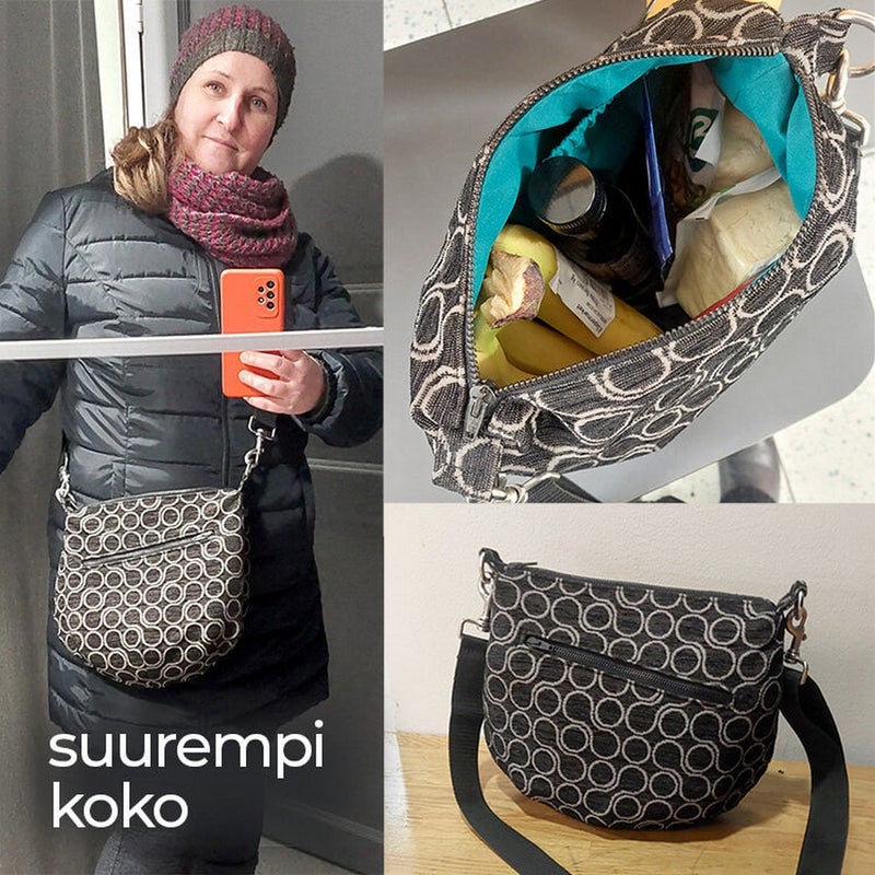 Onnistuva kaava K&Auml;TSY olkalaukku