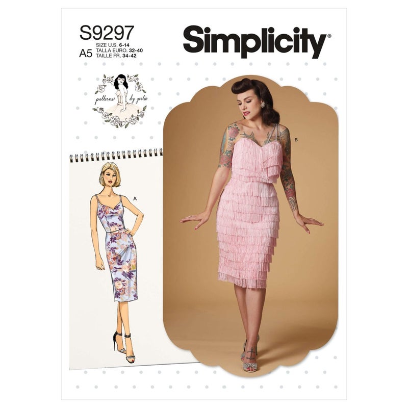 Simplicity kaava S9297 Misses Dress