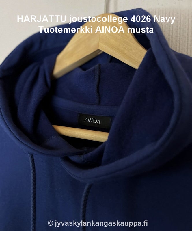 HARJATTU joustocollege 4026 Navy sek&auml; Tuotemerkki AINOA musta