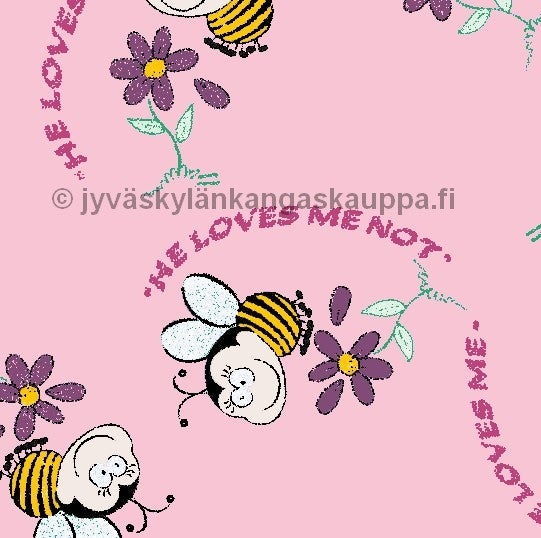 AKASOFT&trade; 1mil PUL Bumblebee Love (ompelijan varastoer&auml;) (n. 20cm valmispala)