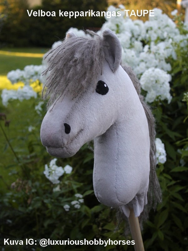 Velboa kepparikangas TAUPE