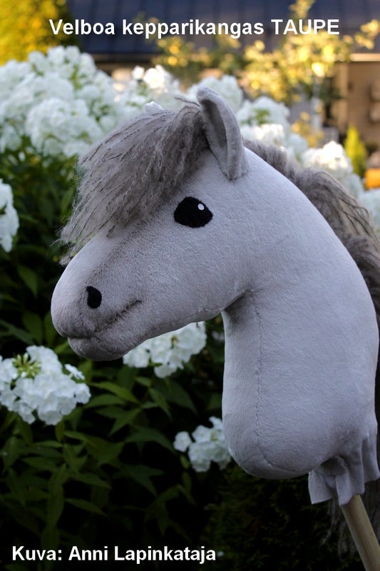 Velboa kepparikangas TAUPE