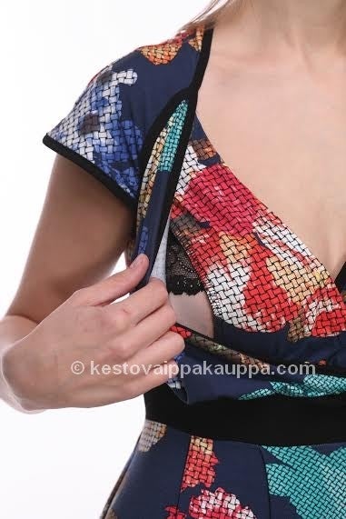 Fancy Mom imetysmekko Bow Dress