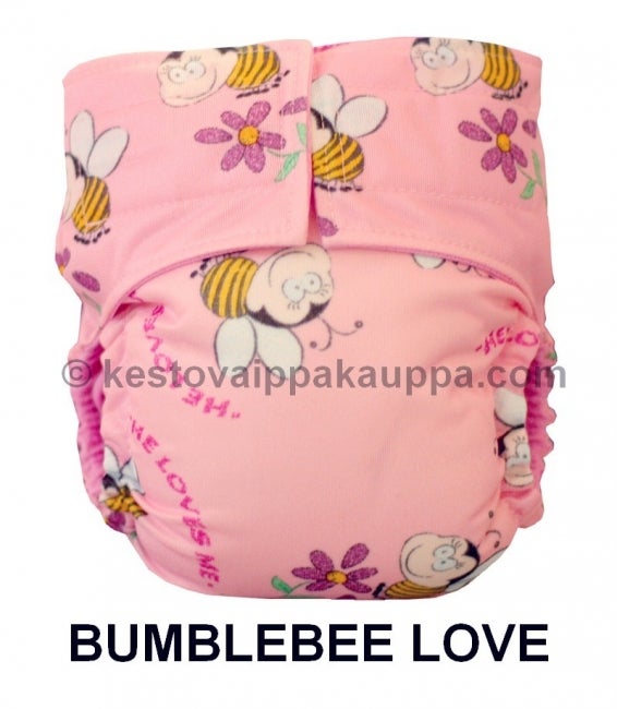 AKASOFT&trade; 1mil PUL Bumblebee Love (ompelijan varastoer&auml;) (n. 20cm valmispala)