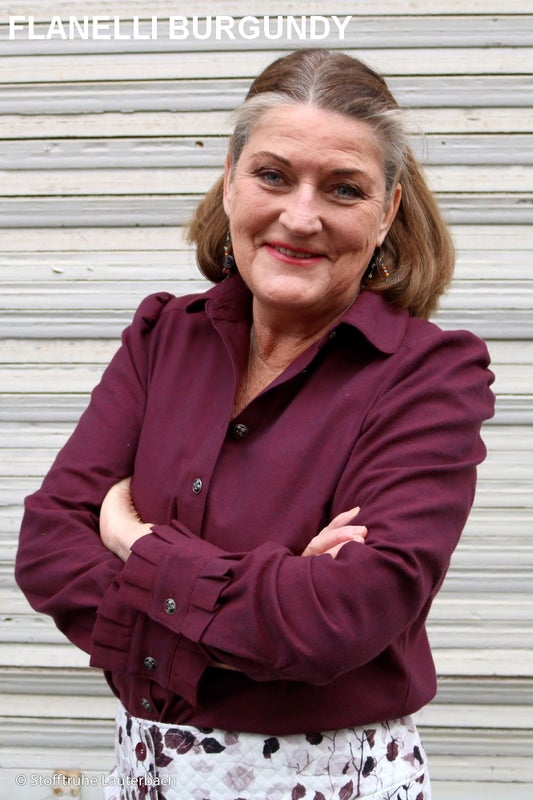 Kevyt Flanelli Burgundy