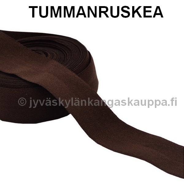 Joustokanttinauha 20mm Kirkas Oranssi 607