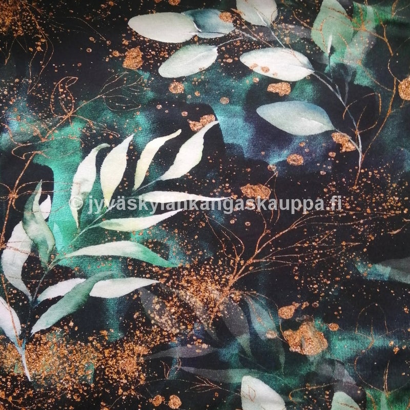 Digiprintti trikoo Golden Forest