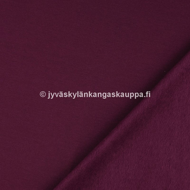 HARJATTU joustocollege 7021 Tumma Viininpunainen