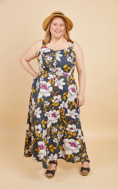 Cashmerette kaava 1104 Holyoke maxi dress and skirt